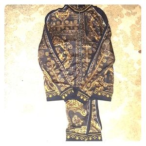 Reason Men's Corinthian Track jogger set NWT large